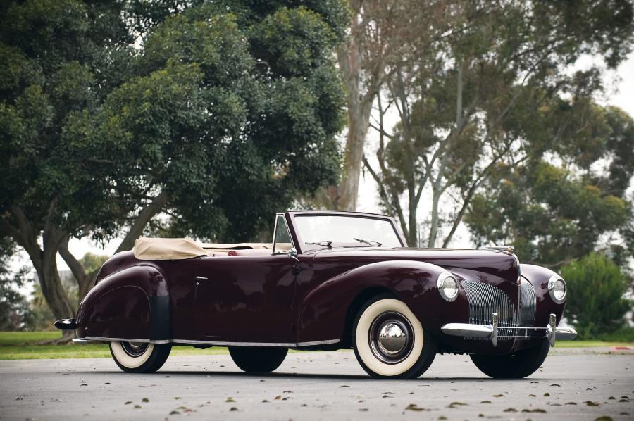  Lincoln Zephyr Continental Cabriolet 1940 года  (фото 10 из 28)